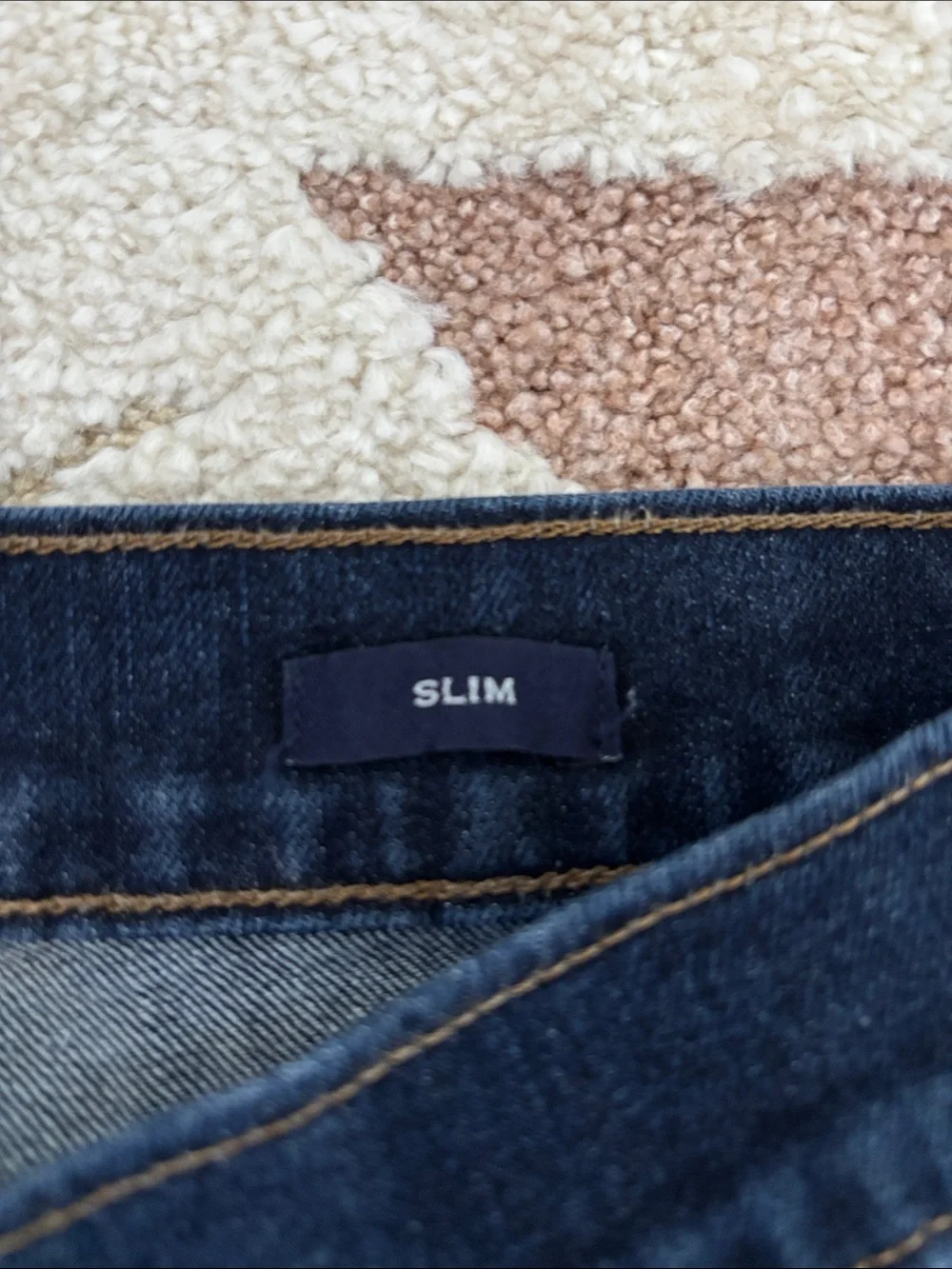 J. Crew Men's Slim Jeans in Dark Blue